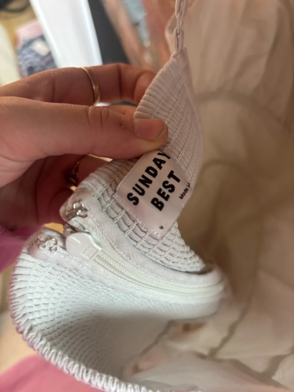 Aritzia Sunday Best White Mini Dress - Picture 8 of 9